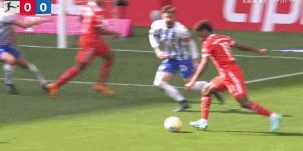 【德甲】格纳布里科芒建功，拜仁2比0赫塔夺回榜首