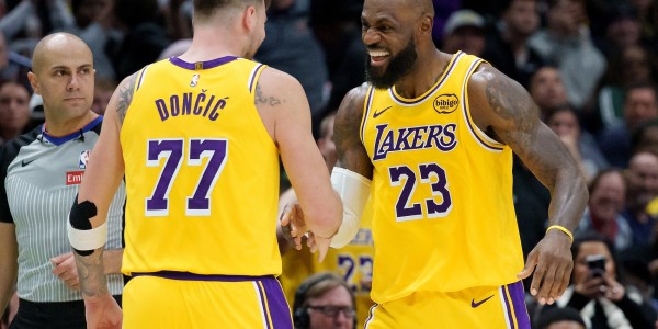 升级！湖人今日对阵老鹰 詹姆斯和东契奇状态更新为赛前决定