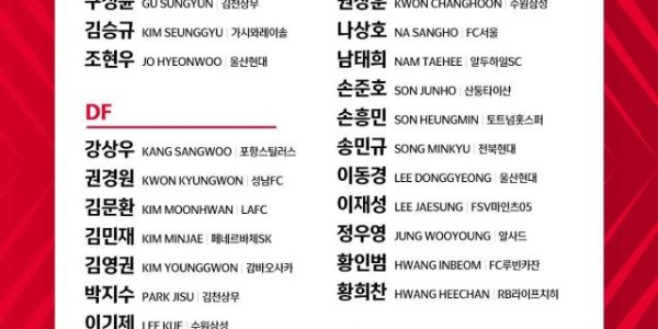 网页版登录入口地址-韩国队12强赛名单孙兴慜带伤参赛 奇诚庸二世回归